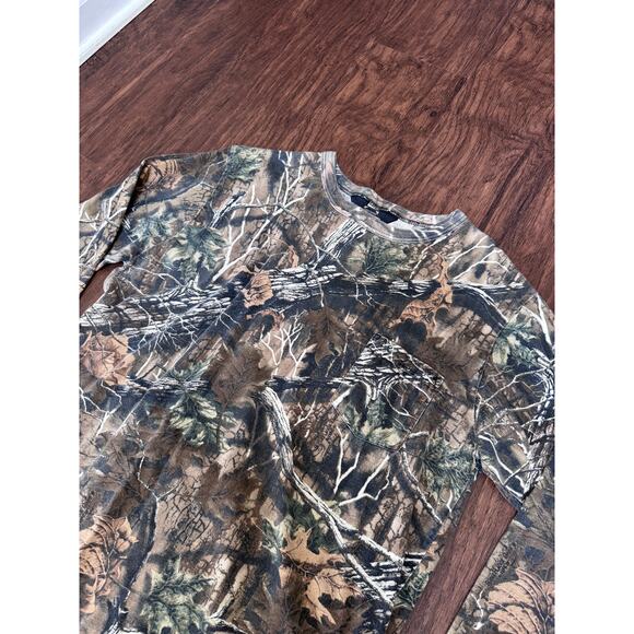 Camoflauge Long Sleeve Pocket T Shirt Extra Large - Picture 2 of 6